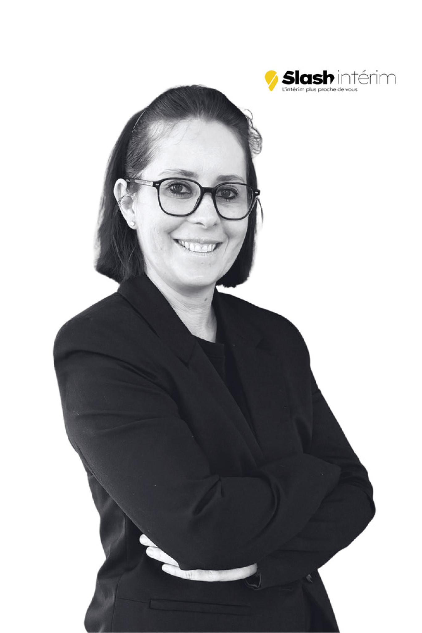 Cyndie GILLES, recruteuse indépendante · Slash Intérim